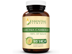 bottle of Essential Elements Garcinia Cambogia