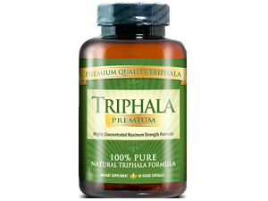 bottle of triphala premium