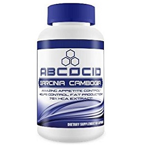 bottle of Abcocid Garcinia Cambogia