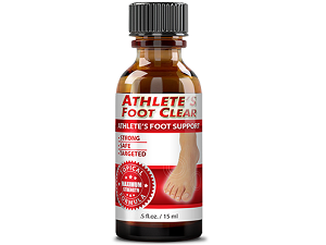 bottle of Athlete's Foot Clear