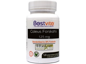 bottle of Bestvite Coleus Forskohlii