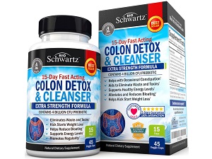 bottle of BioSchwartz Colon Detox & Cleanser