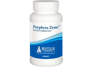 bottle of Biotics Research Porphyra-Zyme