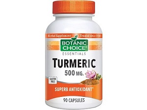 bottle of Botanic Choice Turmeric