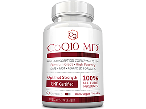 bottle of CoQ10 MD