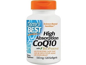 bottle of Doctor's Best High Absorption CoQ10