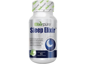 bottle of ElixirPure Sleep Elixir