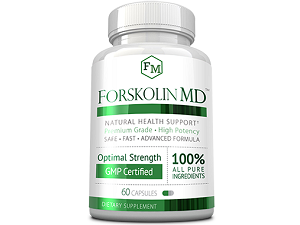 bottle of Forskolin MD