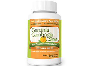 bottle of Garcinia Cambogia Select