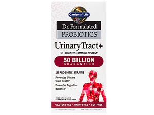 bottle of Garden Of Life Dr. Formulated Probiotics Urinary Tract