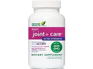 bottle of Genuine Health Fast Joint Care