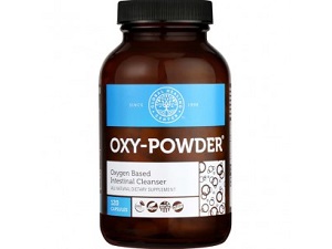 bottle of Global Healing Center Oxy-Powder