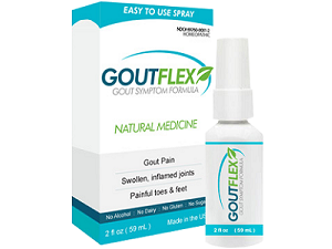 bottle of Goutflex