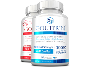 bottle of Goutprin