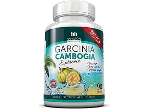 bottle of Hamilton Healthcare Garcinia Cambogia Extreme