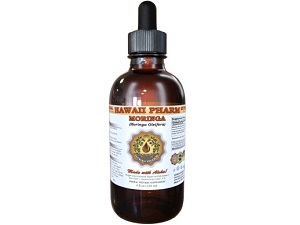 bottle of Hawaii Pharm Moringa Liquid Extract/Moringa (Moringa Oleifera) Leaf Tincture