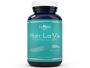 bottle of La Muse Hair La Vie