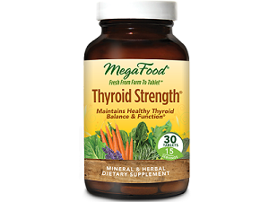 bottle of MegaFood Thyroid Strength