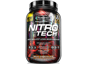 bottle of MuscleTech Nitro-Tech