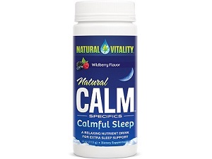 bottle of Natural Calm Specifics Calmful Sleep