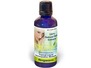 bottle of Naturasil Ringworm