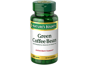 bottle of Nature's Bounty Green Coffee Bean