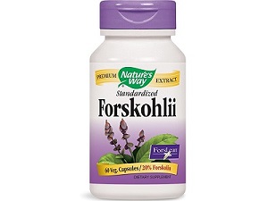 bottle of Nature’s Way Forskohlii Standardized