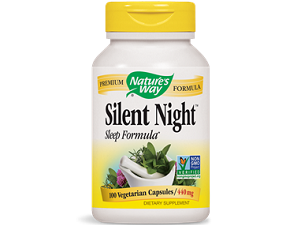 bottle of Nature’s Way Silent Night Sleep Formula