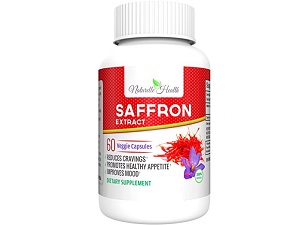 bottle of Naturelle Health Saffron Extract