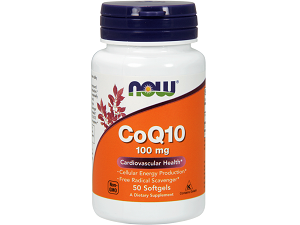 bottle of Now CoQ10