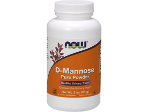 bottle of NOW D-Mannose Powder