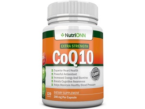 bottle of NutriONN CoQ10