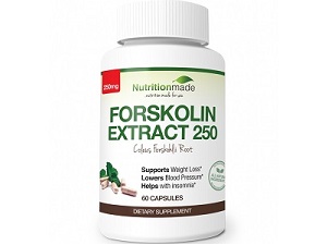 bottle of Nutritionmade Forskolin Extract 250