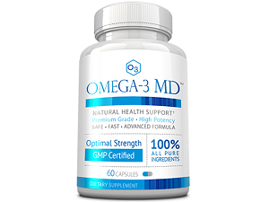 bottle of Omega-3 MD