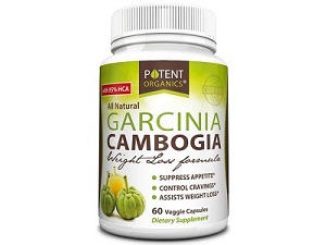 bottle of Potent Organics Garcinia Cambogia