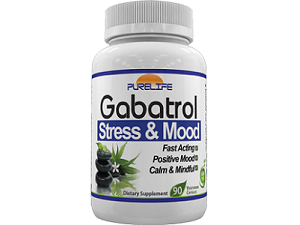 bottle of PureLife Gabatrol Stress & Mood