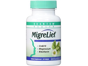 bottle of Quantum Health Migrelief