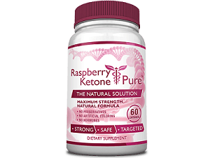 bottle of Raspberry Ketone Pure