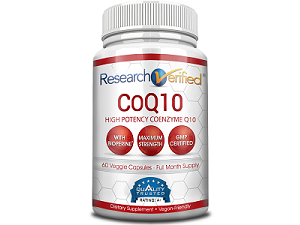 bottle of Research Verified CoQ10