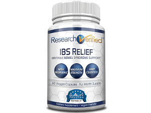 bottle of Research Verified IBS Relief