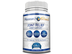 bottle of Research Verified Joint Relief