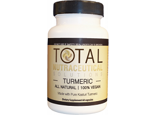 bottle of Total Nutraceutical Turmeric