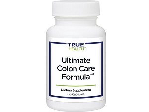 bottle of True Health Ultimate Colon Care Formula