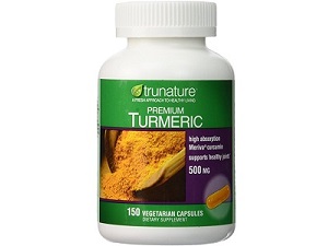 bottle of Trunature Premium Turmeric