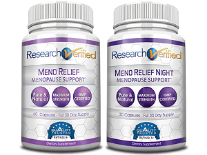 bottles of Research Verified MenoRelief