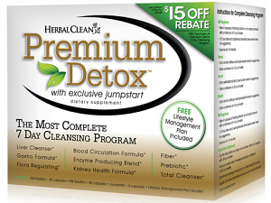 box of Herbal Clean Premium Detox 7-Day Complete Cleansing System