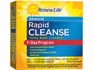 box of RenewLife Rapid Cleanse