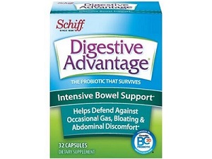 box of Schiff Digestive Advantage Intensive Bowel Support