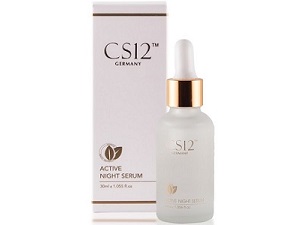 CS12 Skin Care Active Night Serum for Anti-Aging