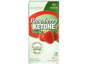 Genceutic Naturals PURE RAS Raspberry Ketone with Green Tea for Weight Loss